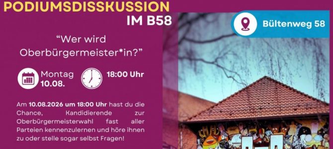 Veranstaltung zur Kommunalwahl