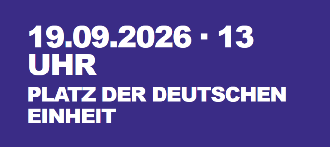 Demo gegen Kürzungen – Wir sind dabei