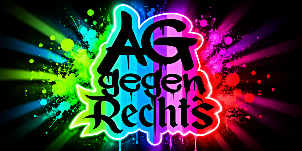 AG gegen rechts Banner rechteckig