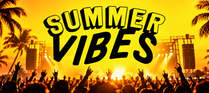 Banner SummerVibes Konzert rechteckig