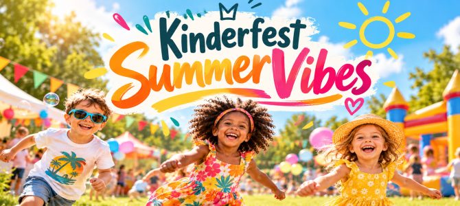 Kinderfest SummerVibes rechteckig